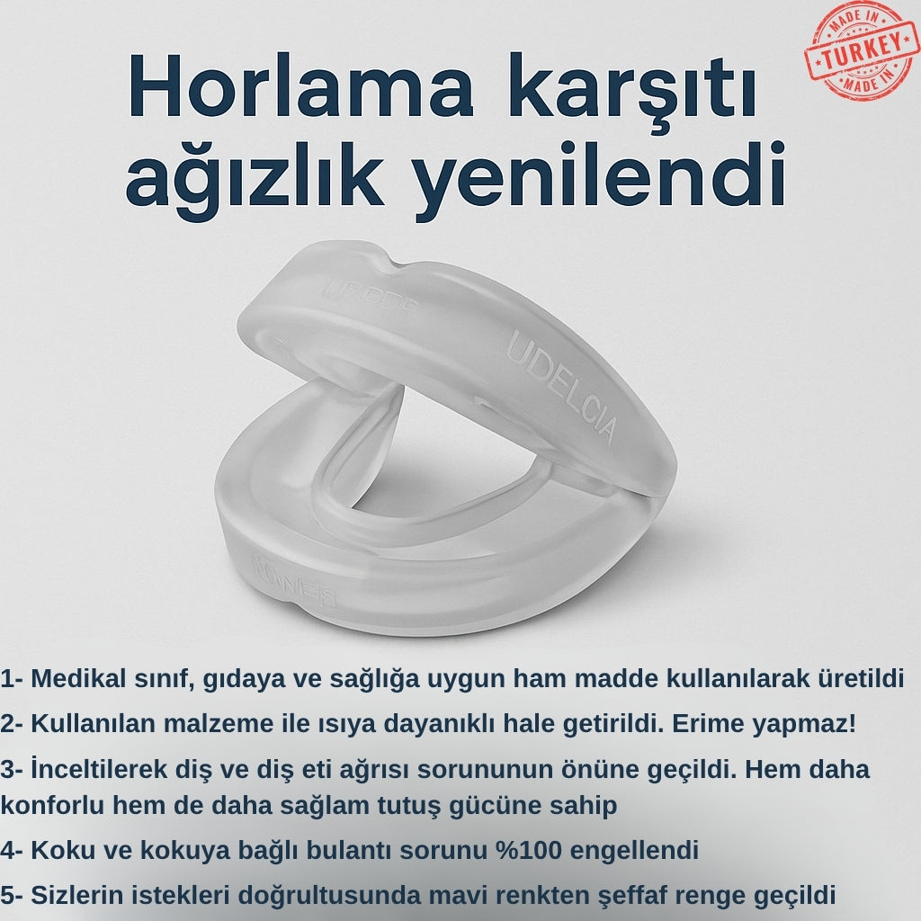 HORLAMA VE BRUKSİZM KARŞITI AĞIZLIK