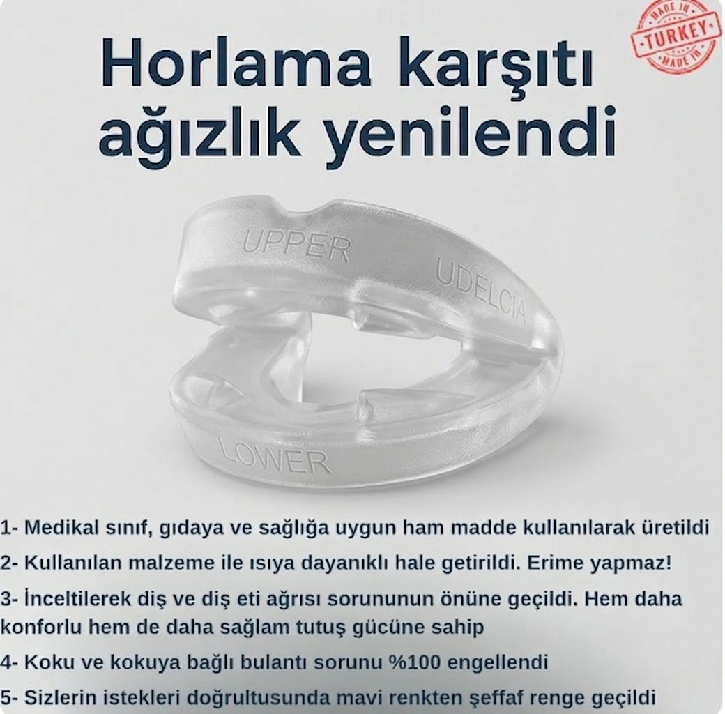 HORLAMA VE BRUKSİZM KARŞITI AĞIZLIK